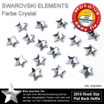 SWAROVSKI ELEMENTS 2816 Rivoli Star Hotfix, 5mm Crystal