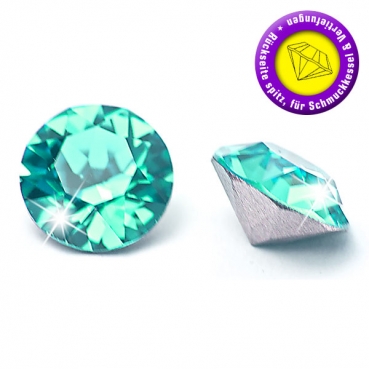 Swarovski® Kristalle 1088 XIRIUS Chatons, SS19 Light Turquoise (Strass-Steine zum Einkleben)