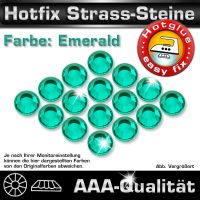 ShineStone 2cut Hotfix Strass-Steine SS20 Türkis (Blue Zircon) - Profi-Qualität