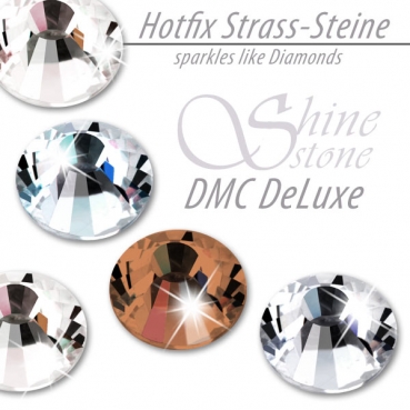ShineStone DeLuxe Hotfix Strass-Steine SS20 Smoked Topaz zum Aufbügeln