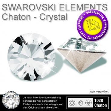 Swarovski® Kristalle 1028 XILION Chatons, PP10 Crystal (Strass-Steine zum Einkleben)