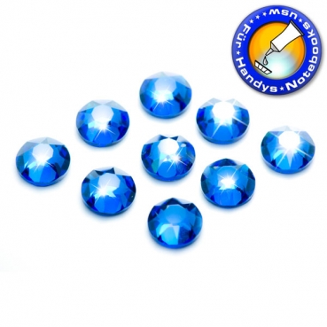 Swarovski® Kristalle 2088 XIRIUS, SS34 Capri Blue (Strass-Steine zum Aufkleben)