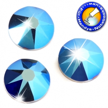 Swarovski® Kristalle 2088 XIRIUS, SS16 Crystal Metallic Blue (Strass-Steine)