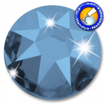 Swarovski® Kristalle 2088 XIRIUS, SS34 Denim Blue (Strass-Steine)