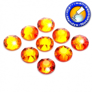 Swarovski® Kristalle 2088 XIRIUS, SS20 Fireopal (Strass-Steine zum Aufkleben)
