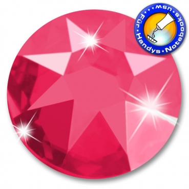 Swarovski® Kristalle 2088 XIRIUS, SS16 Indian Pink (Strass-Steine zum Aufkleben)