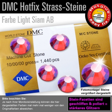 DMC Hotfix Strass-Steine SS20, Light Siam AB