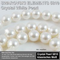 Swarovski® Crystal Pearl 5810, 7 mm, White (Perle) - 1 Stück - Kopie