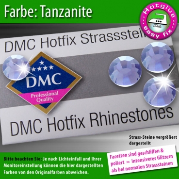 DMC Hotfix Strass-Steine SS6 Farbe Tanzanite