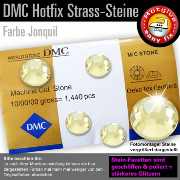 DMC Hotfix Strass-Steine SS20 Jonquil