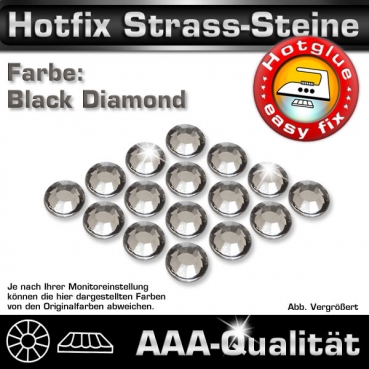 Hotfix Strass-Steine SS10 Grau