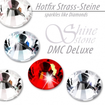 DMC ShineStone DeLuxe Hotfix Strass-Steine, SS20 Farbe Feuerrot (Light Siam)