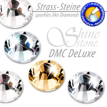 ShineStone DeLuxe - DMC Strass-Steine SS10 Farbe Golden Shadow - KEIN Hotfix