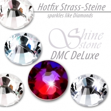 DMC ShineStone DeLuxe Hotfix Strass-Steine, SS16 Farbe Vulkan