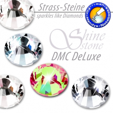 ShineStone DeLuxe - DMC Strass-Steine SS10 Mehrfarbig (Rainbow)- KEIN Hotfix