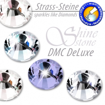 ShineStone DeLuxe - DMC Strass-Steine SS16 Farbe Violett (Tanzanite) - KEIN Hotfix