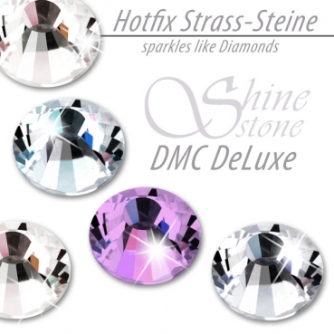 DMC ShineStone DeLuxe Hotfix Strass-Steine, SS30 Farbe Helles Amethyst (Light Amethyst)