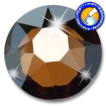 Swarovski® Kristalle 2088 XIRIUS, SS16 Crystal Bronze Shade (Strass-Steine zum Aufkleben)