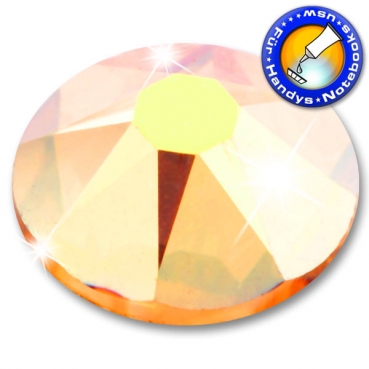 Swarovski® Kristalle 2088 XIRIUS, SS34 Crystal Metallic Sunshine