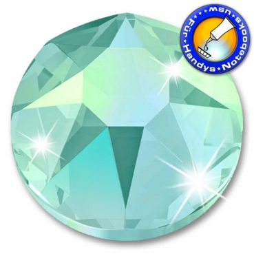 Swarovski® Kristalle 2088 XIRIUS, SS12 Pacific Opal (Strass-Steine zum Aufkleben)
