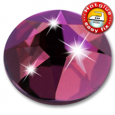 SWAROVSKI ELEMENTS Hotfix Crystal Lilac Shadow SS34 Strass Steine zum Aufbügeln