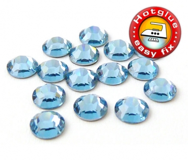 Swarovski® Kristalle 2038 Hotfix, SS6 Aquamarine (Strass-Steine)