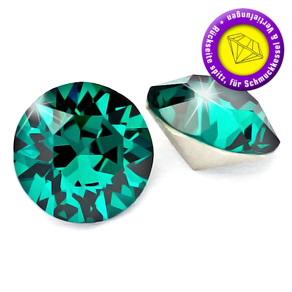 swarovski crystals 1088 chatons 3mm Emerald