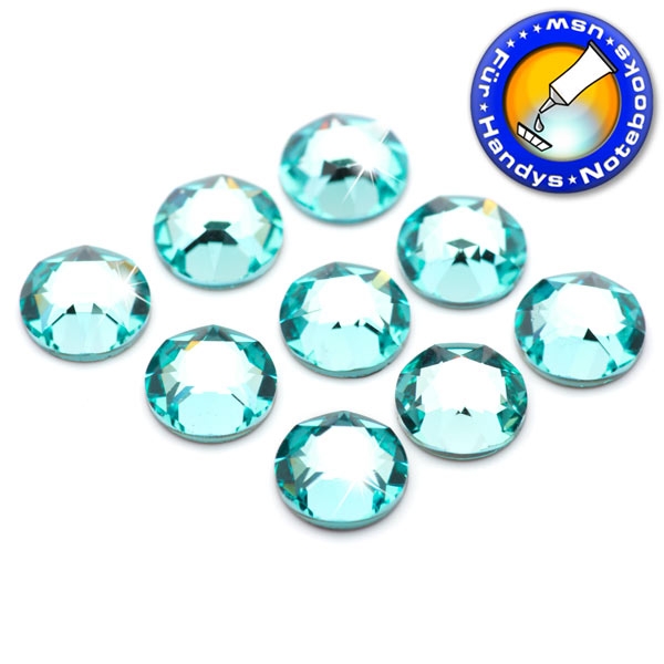 Swarovski® Kristalle 2088 XIRIUS, SS34 Light Turquoise (Strass-Steine)