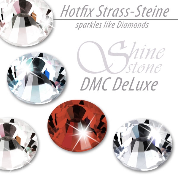 ShineStone DeLuxe Hotfix Strass-Steine SS10 Coffee zum Aufbügeln