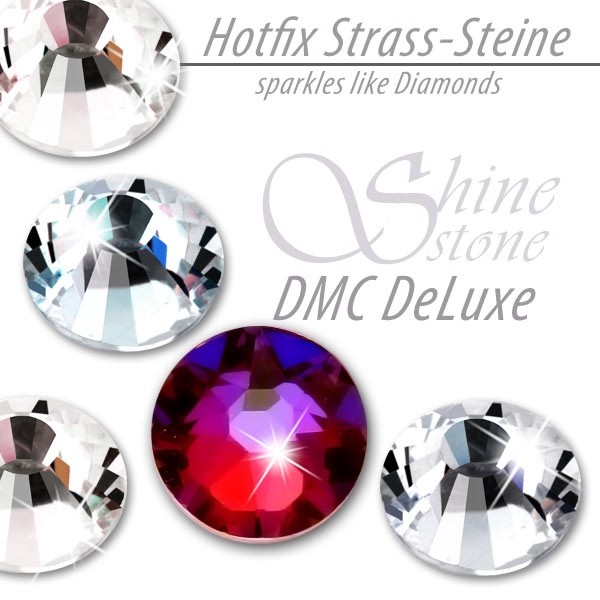 ShineStone DeLuxe Hotfix Strass-Steine SS16 Vulkan