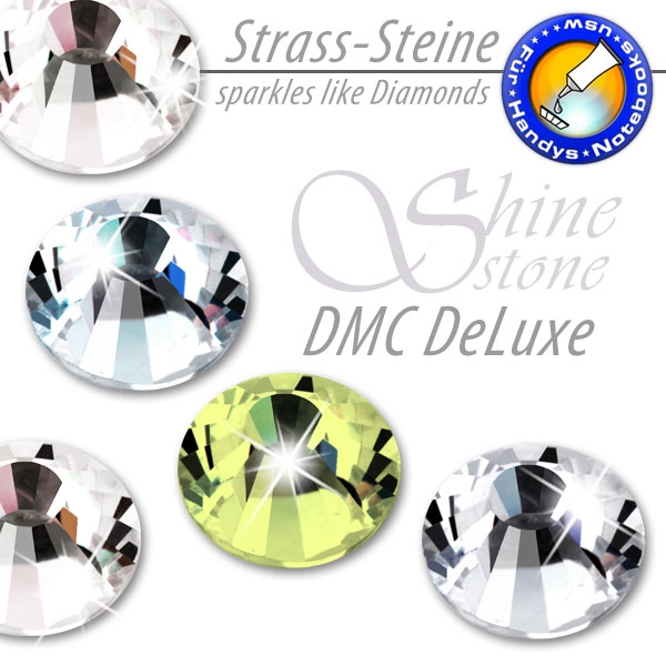 ShineStone DeLuxe DMC Strass-Steine SS10 Gelb