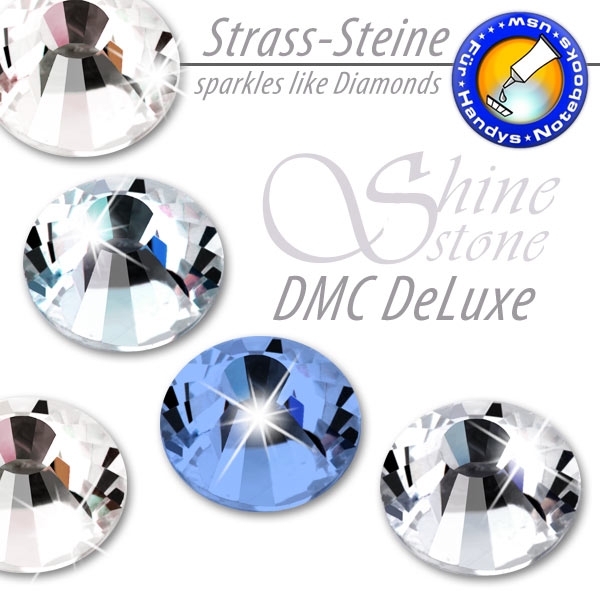 ShineStone DeLuxe DMC Strass-Steine SS20 Light Sapphire
