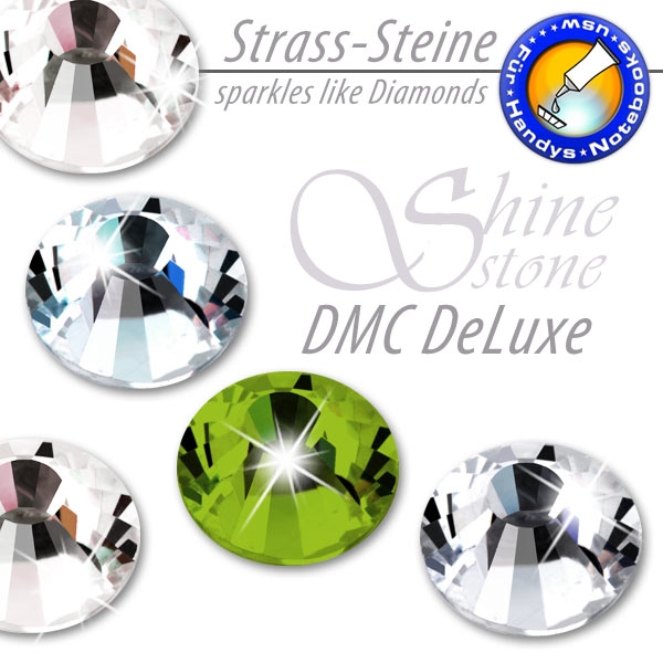 ShineStone DeLuxe DMC Strass-Steine SS20 Olivine