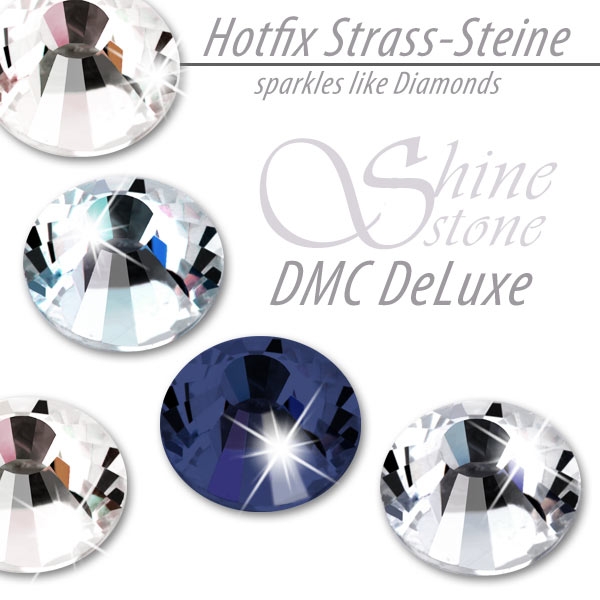 ShineStone DeLuxe Hotfix Strass-Steine SS6 Montana zum Aufbügeln