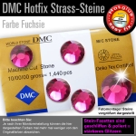DMC Hotfix Strass-Steine SS20, Fuchsie