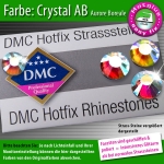 DMC Hotfix Strass-Steine SS30 Farbe Crystal AB (Aurore Boreale)
