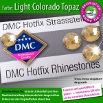 DMC Hotfix Strass-Steine SS6 Farbe Light Colorado Topaz