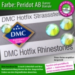 DMC Hotfix Strass-Steine SS6 Farbe Peridot AB