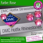 DMC Hotfix Strass-Steine SS16 Farbe Rose