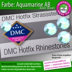 DMC Hotfix Strass-Steine SS16 Farbe Aquamarine AB