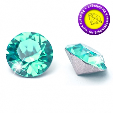 SWAROVSKI CRYSTALS 1088 Chatons 6mm Light Turquoise zum Einkleben Einfassen