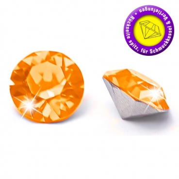 Swarovski® Kristalle 1088 XIRIUS Chatons, SS19 Tangerine (Strass-Steine zum Einkleben)