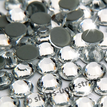 ShineStone DeLuxe Hotfix Strass-Steine SS12 Crystal zum Aufbügeln