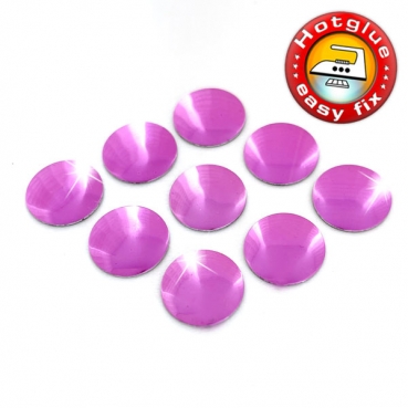 Bügelnieten Pink Hell glänzend