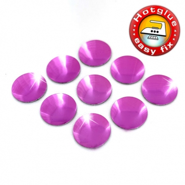Bügelnieten Pink glänzend