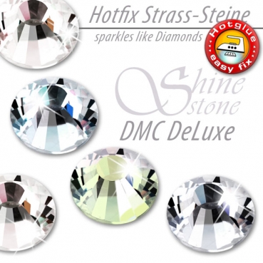 ShineStone DeLuxe Hotfix Strass-Steine SS16 Jonquil AB zum Aufbügeln