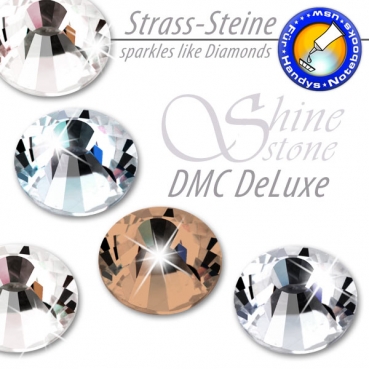 ShineStone DeLuxe Strass-Steine SS34 Light Colorado Topaz zum Aufkleben