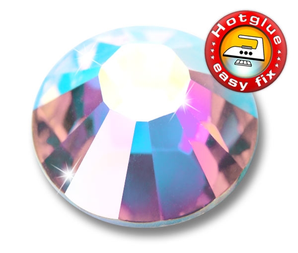 Swarovski 2038 Hotfix SS10 Crystal Shimmer Strasssteine zum Aufbügeln