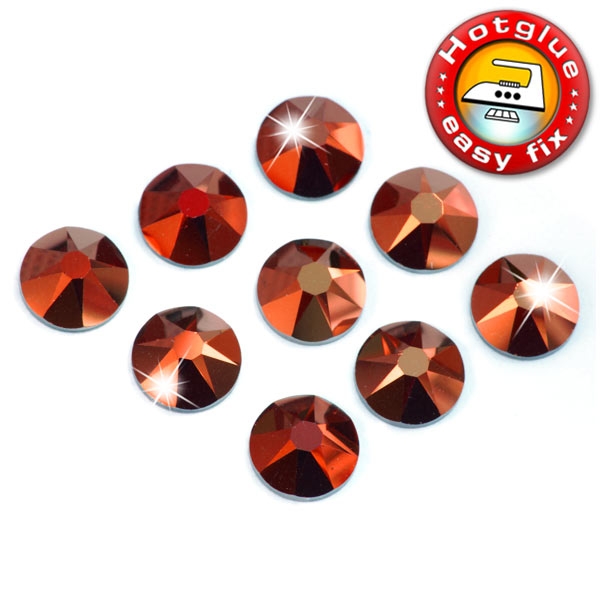 SWAROVSKI 2078 SS16 Crystal Rose Gold Strasssteine zum Aufbügeln