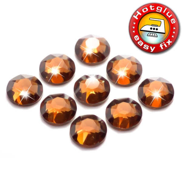 Swarovski 2078 SS12 Smoked Topaz Strasssteine zum Aufkleben